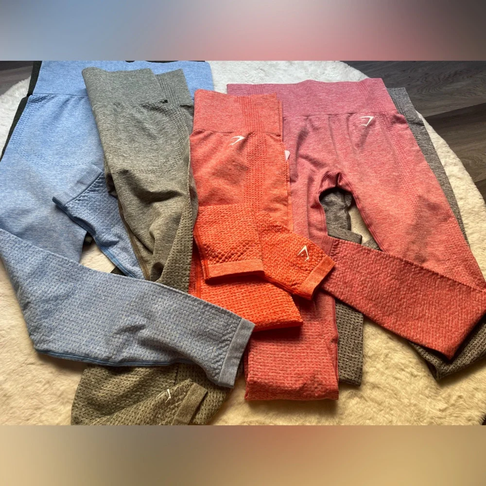 Gymshark vital Seamless Leggings - Multi Color bundle M - Picture 4 of 7